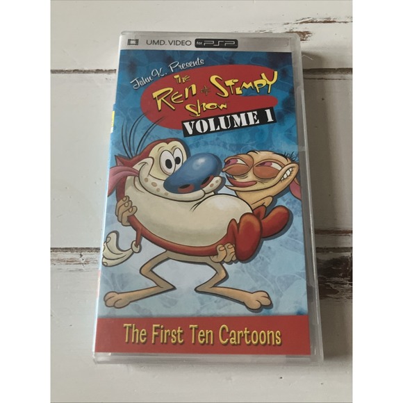 The Ren & Stimpy Show Volume Season 1 PSP UMD Movie 10 Cartoons - Picture 1 of 3